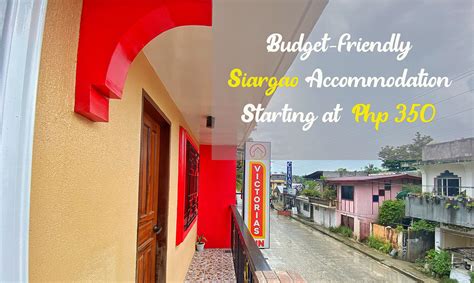 11 Budget-Friendly Siargao Accommodation Starting at Php 350