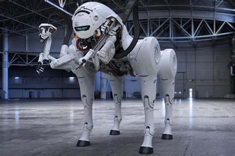 This futuristic robotic dog is Spot’s closest rival Boston Dynamics ...