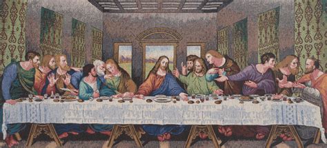 The Last Supper Tapestry Panel Stretched Wall Tapestry WW-9476-13347 ...