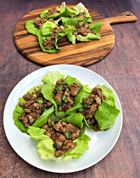 Easy, Keto Low-Carb PF Chang’s Chicken Lettuce Wraps with {VIDEO}