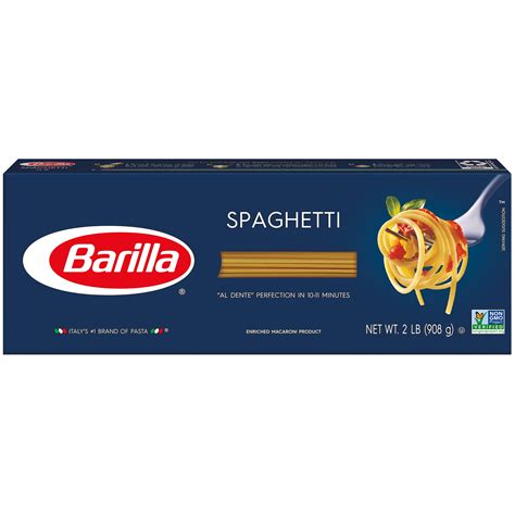 Barilla® Classic Blue Box Pasta Spaghetti 32 oz - Walmart.com