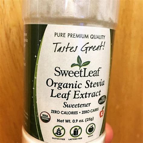 Ive tried so many #stevia brands and this #SweetLeaf organic stevia is ...