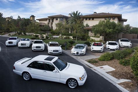 Floyd Mayweather's All-White Car Collection - Por Homme