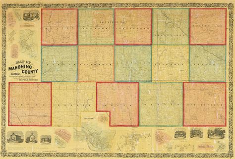 Map of Mahoning County_667x453 | Mahoning Valley Historical Society