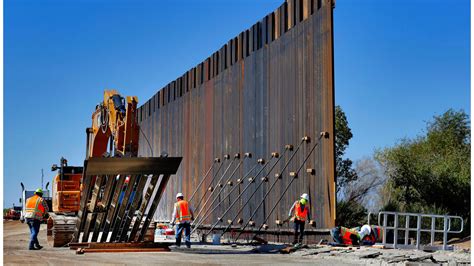 Texas Border Wall Construction Map