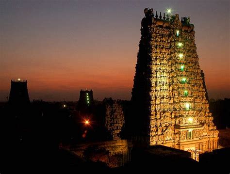 Meenakshi Temple at Night | Madurai, Temple pictures, Temple photography