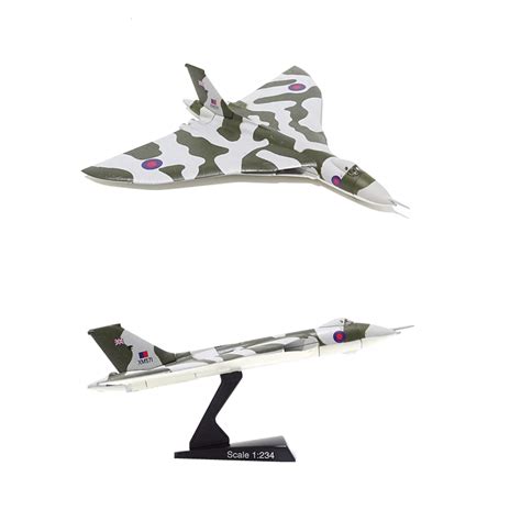 1 / 234 Avro Vulcan bomber, UK Alloy aircraft model Finished product collection model - Military ...