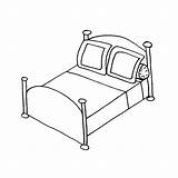 Bed 7 Coloring Page  Free Printable Pages For Kids sketch template