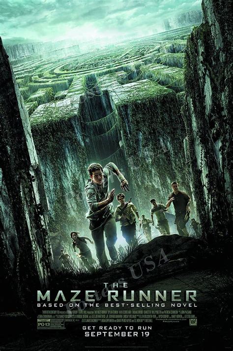 Amazon.com: Maze Runner Movie Poster Glossy Finish - MOV417 (24" x 36" (61cm x 91.5cm ...