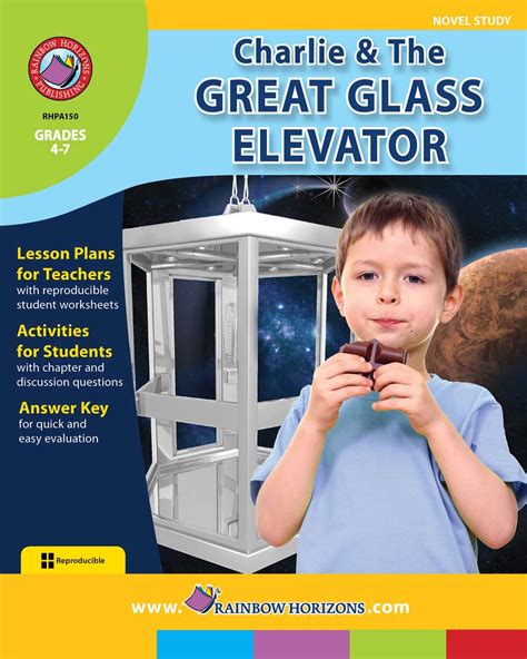 Charlie & The Great Glass Elevator (Novel Study) - Grades 4 to 7 - Print Book - Lesson Plan ...