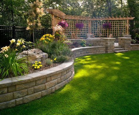 Landscape ideas for the midwest. Mix of yellow and purple. To the Wall ...