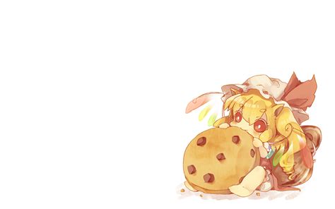 Anime Girl Eating Cookie Wallpapers - Wallpaper Cave