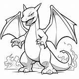 Pokemon Charmeleon Printable Coloring Pages sketch template