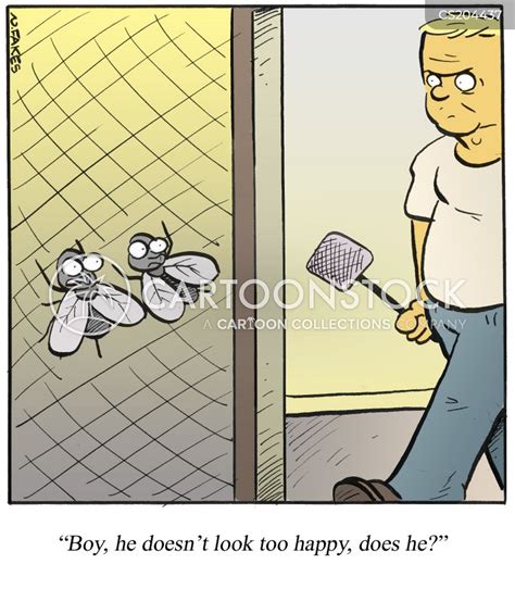 Fly-swatter Cartoons and Comics - funny pictures from CartoonStock