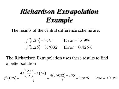 PPT - Lecture 18 - Numerical Differentiation PowerPoint Presentation, free download - ID:6354339