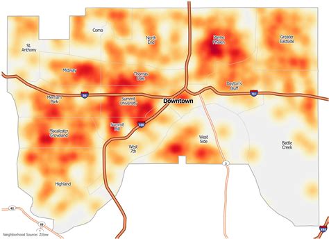 St. Paul Crime Map - GIS Geography