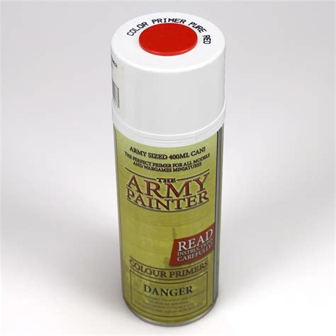 Over the Brick – The Army Painter Colour Primer - Pure Red