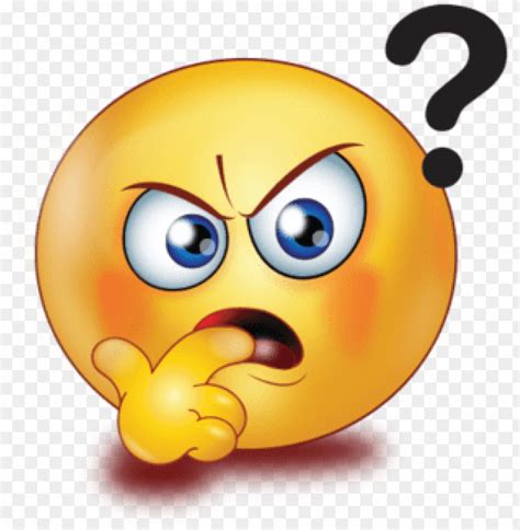 shocked with question mark - question mark emoji animatio PNG image with transparent background ...