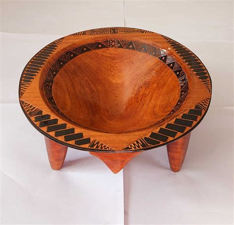 10 Inch Inside Carved Tanoa / Kava Bowl - Benai Farms