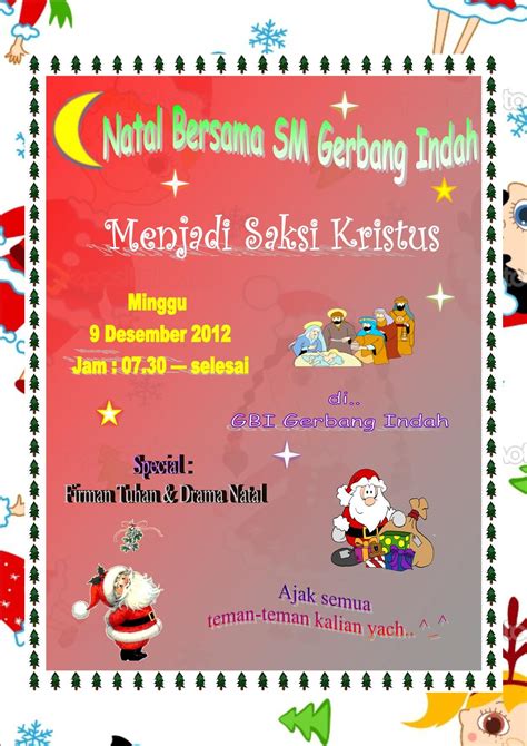 Contoh Undangan Natal Kreatif Berikut kami berikan contoh surat ...