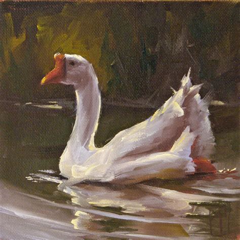 Twiggs Original Oil Paintings: First of 4 - Goose Study 1