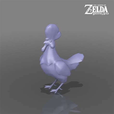 STL file Cucco - The Legend of Zelda - Breath of the WIld・Model to download and 3D print・Cults