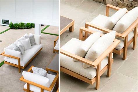 Muebles de madera para el jardín - Decofilia