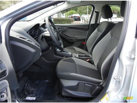 Charcoal Black Interior 2013 Ford Focus S Sedan Photo #71766189 ...