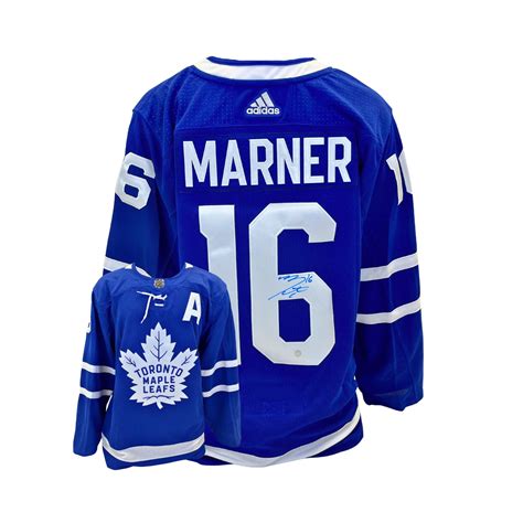 Mitch Marner Signed Jersey Unframed - Hall Of Fame Sports Agency