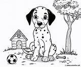 101 Dalmatians coloring Page Download Or Print For Free sketch template
