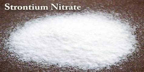 Strontium Nitrate - Assignment Point