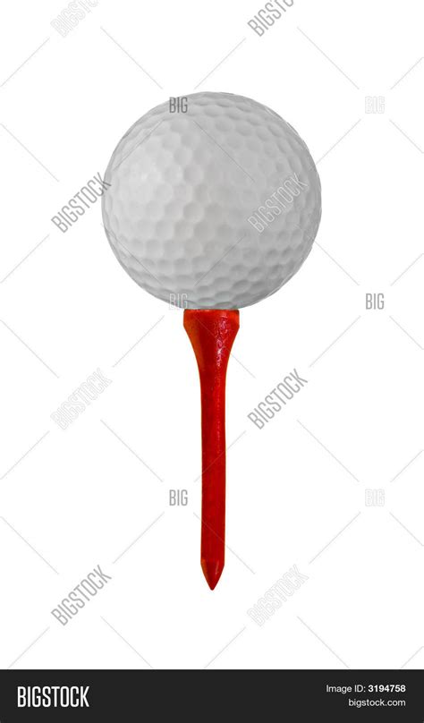 Golf Ball Tee Image & Photo (Free Trial) | Bigstock