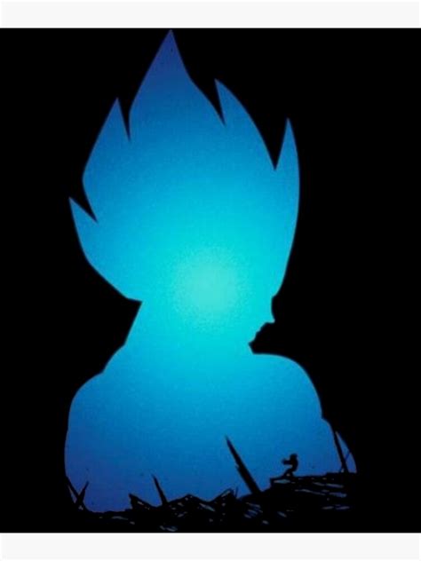 "Vegeta silhouette Classic ." Poster for Sale by ujanozmkatha | Redbubble