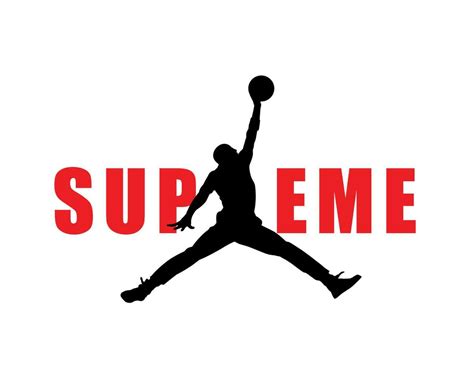 Supreme Jordan Logo Brand Symbol Clothes Design Icon Abstract Vector Illustration 23869635 ...