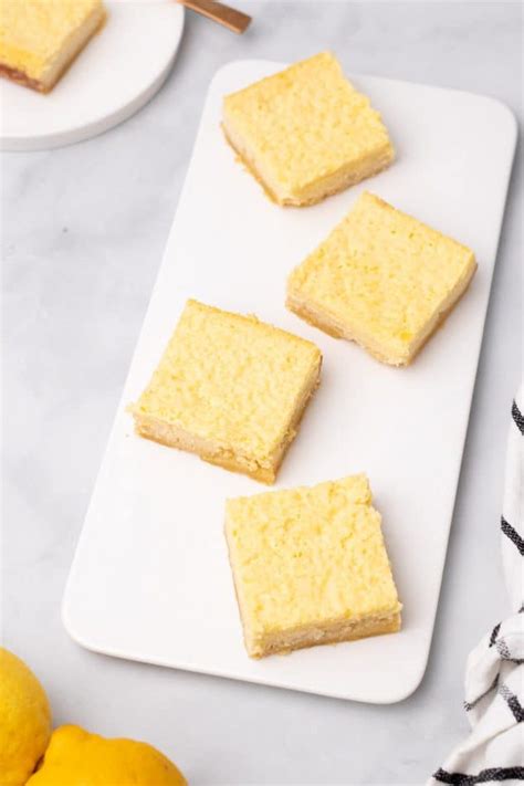 Easy Keto Lemon Bars Recipe - Diabetes Strong