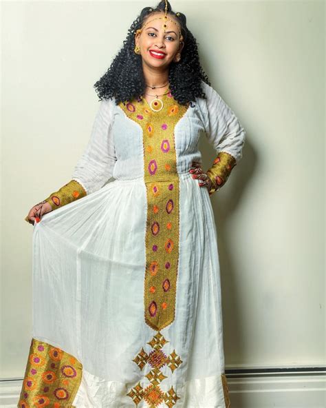 Experience Ethiopian Culture: Find Habesha Kemis Online! | Ethiopian dress, Ethiopian clothing ...