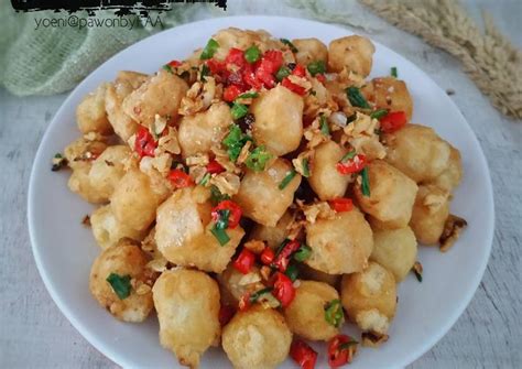 Resep Tahu Cabe Garam oleh Tri Yunianti - Cookpad