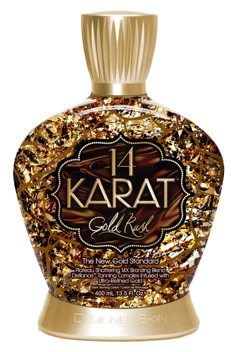 14 Karat™ Gold Rush Bottle - Tanning Supplies Unlimited