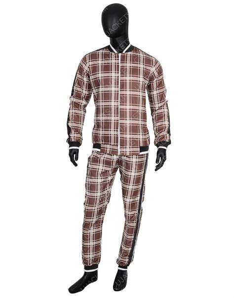 Colin Farrell The Gentlemen Brown Tracksuit | Films Outfits | 50% Discount