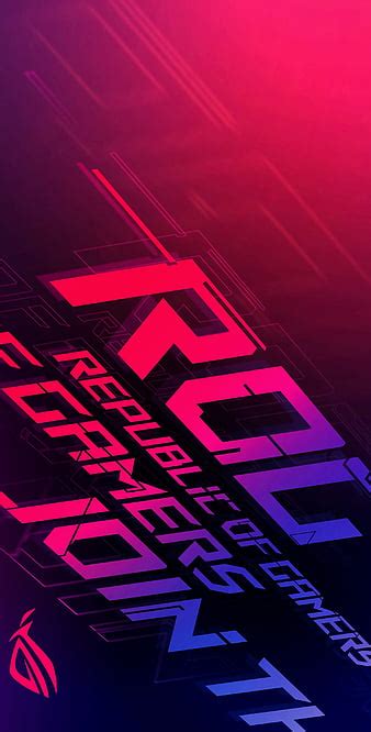 4K free download | Republic of gamers, rog, asus, neon design ...