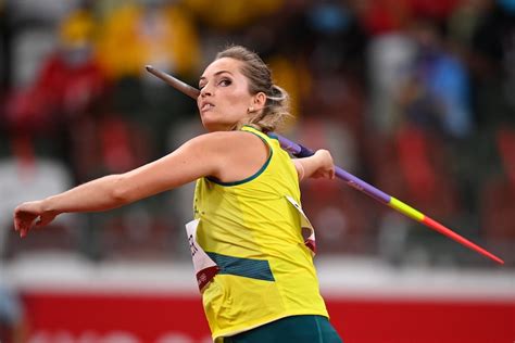 Australia's Kelsey-Lee Barber wins women's javelin…