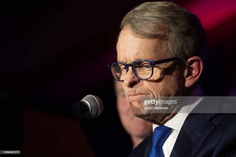 Republican Gubernatorial-elect Ohio Attorney General Mike DeWine... News Photo - Getty Images