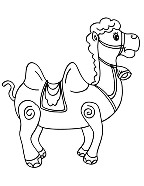 Pin on Bactria Camel Coloring Pages