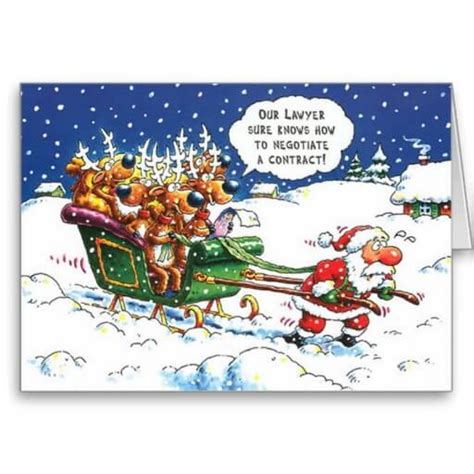 Funny Christmas Cards for Lawyers - T&C's May Apply!