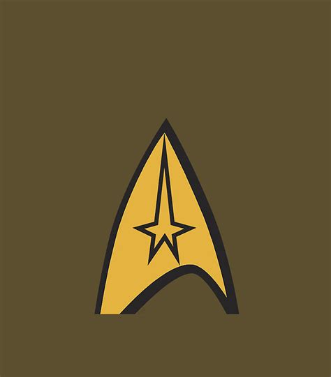 Star Trek Original Series Command Badge Shine Digital Art by Anh Nguyen - Fine Art America