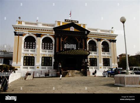 Singha Durbar, the Nepalese parliament building, which is off limits to ...