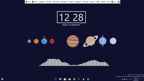 25 Best Rainmeter Skins You Can Use in 2023 | Beebom