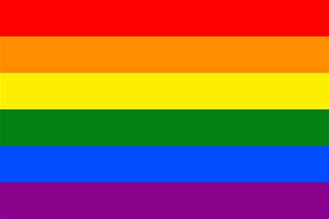 The Colors Of The Gay Pride Flag