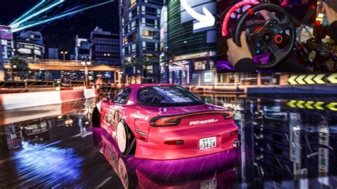 RX-7 Night City Drift | Assetto Corsa | 4K - YouTube