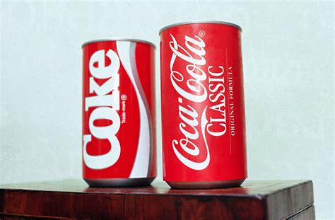 Coke Cans Over The Years